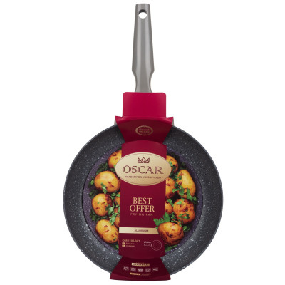 Сковорода Oscar Best Offer 28 см (OSR-1108-28/1) Винница - изображение 2