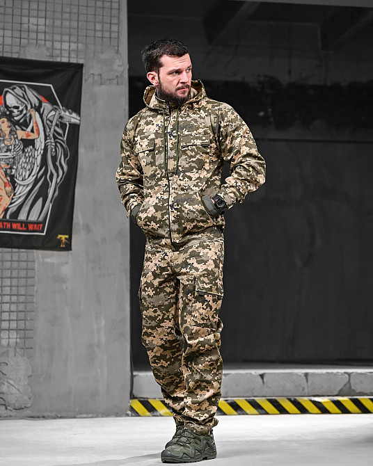 Костюм пиксель с капюшоном весна лето XXL Одесса - изображение 5