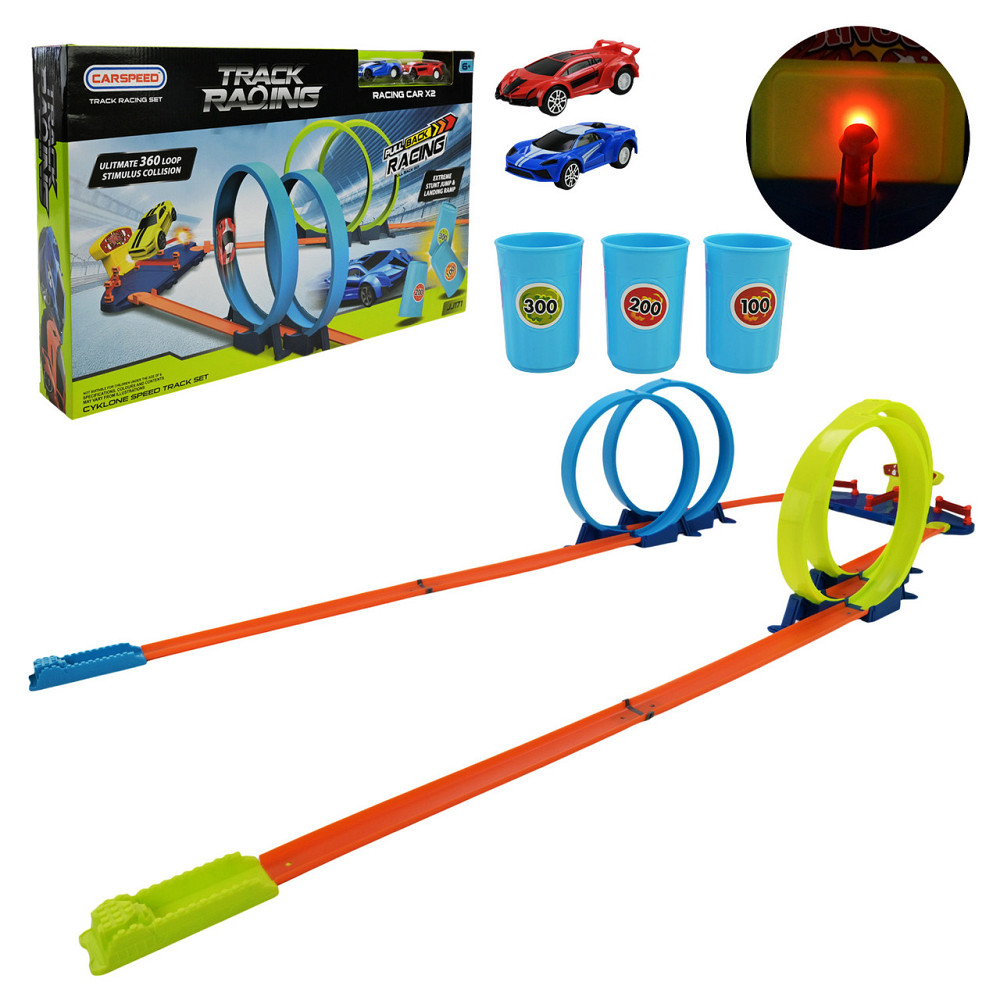 Трек інерційний 2 машинки 3 перешкоди трюкові петлі (JJ 171) Чернигов - изображение 1