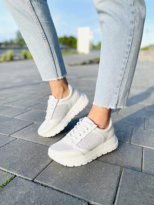 Arcoboletto Кросівки жіночі Arcoboletto 809 ST білі (весна-літо, шкіра натуральна) (5040) Коломыя - изображение 9