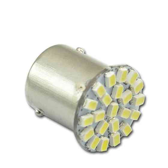 Світлодіодна лампа AllLight T25/5 22 діоди 1206 1157 BAY15d 12 V WHITE Харків