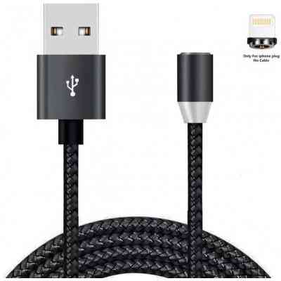 Дата кабель USB 2.0 AM to Lightning 1.2m Magneto black XoKo (SC-355i MGNT-BK) Вінниця