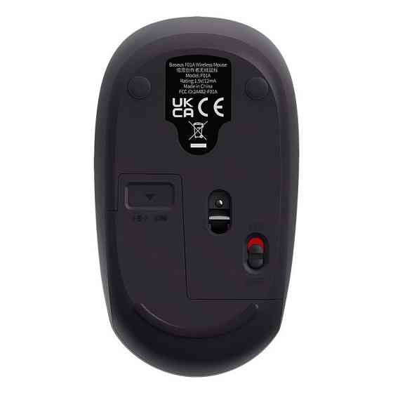 Беспроводная мышка Baseus F01a B01055502833-00 (Черная, 2.4G/BT5.0+BT3.0) Николаев