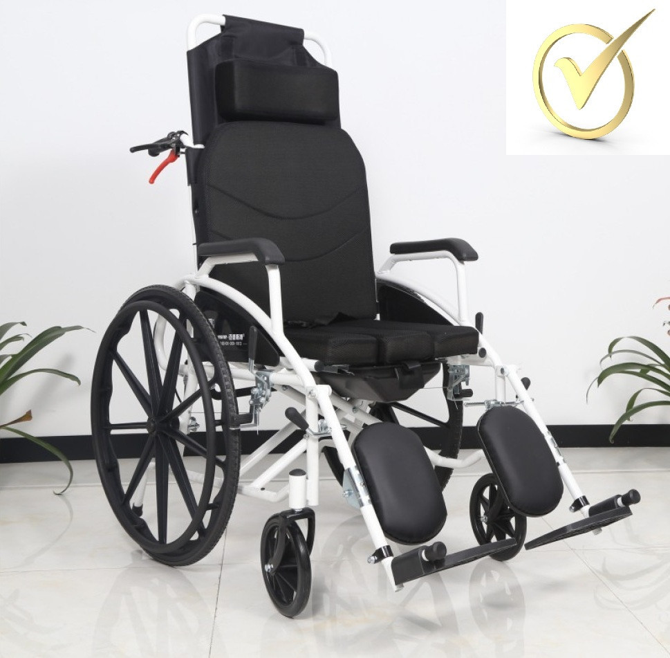 Кресло-коляска с санитарным оснащением SYIV100-RLD-G02 Днепр - изображение 1
