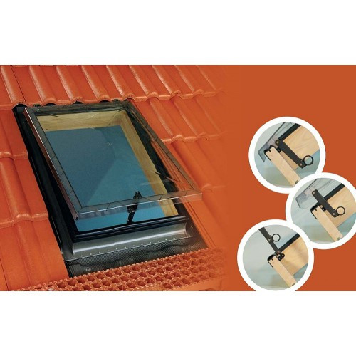 Люк Вылаз на крышу Fakro WS (поликарбонат) Львов - изображение 3