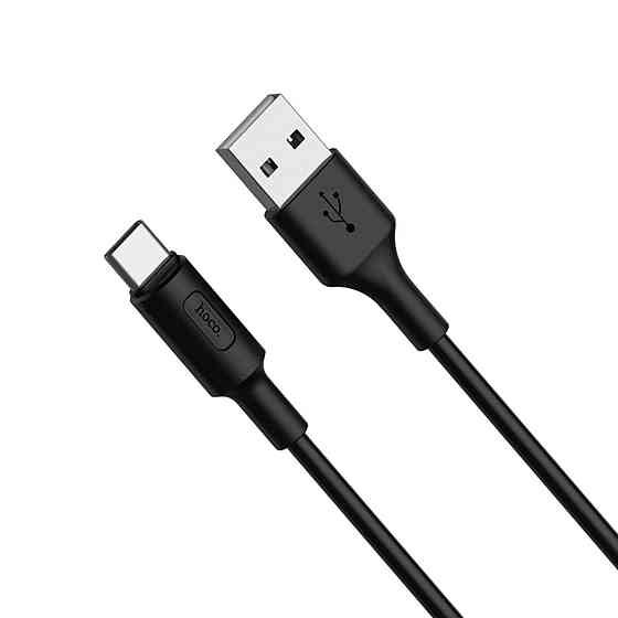 Кабель USB - Type-C HOCO X25 2A 1m PVC PVC разъемы цвет черный 6957531080145 Одесса