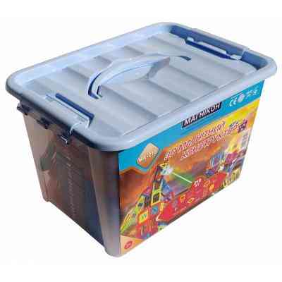 Конструктор Магнікон 218 деталей Plastic box (MK-218) Винница
