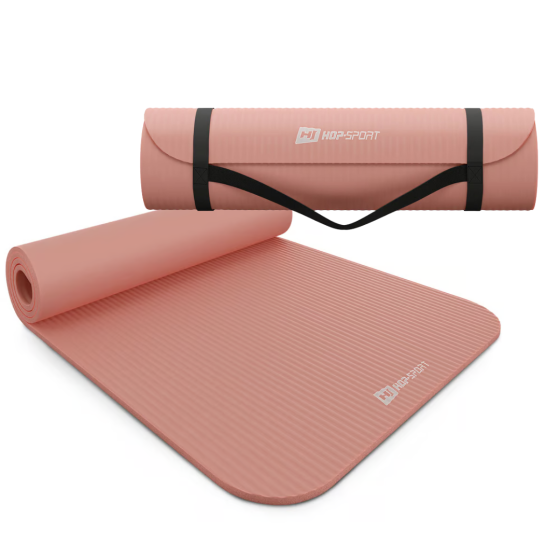 Колрик для йоги Hop-Sport HS-NB010GM NBR 1см персиковый Киев