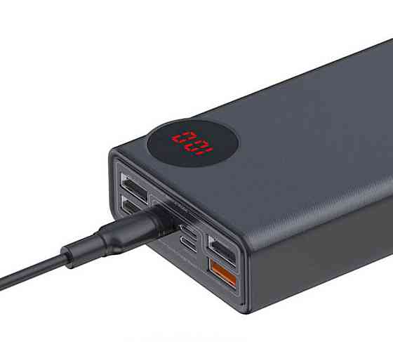 Зовнішній акумулятор Baseus Mulight Power Bank 30000mAh Black Киев