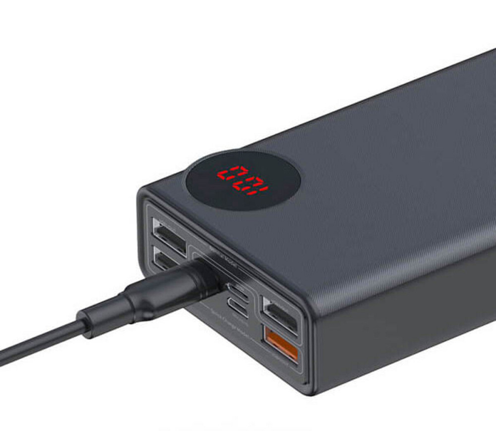 Зовнішній акумулятор Baseus Mulight Power Bank 30000mAh Black Киев - изображение 3