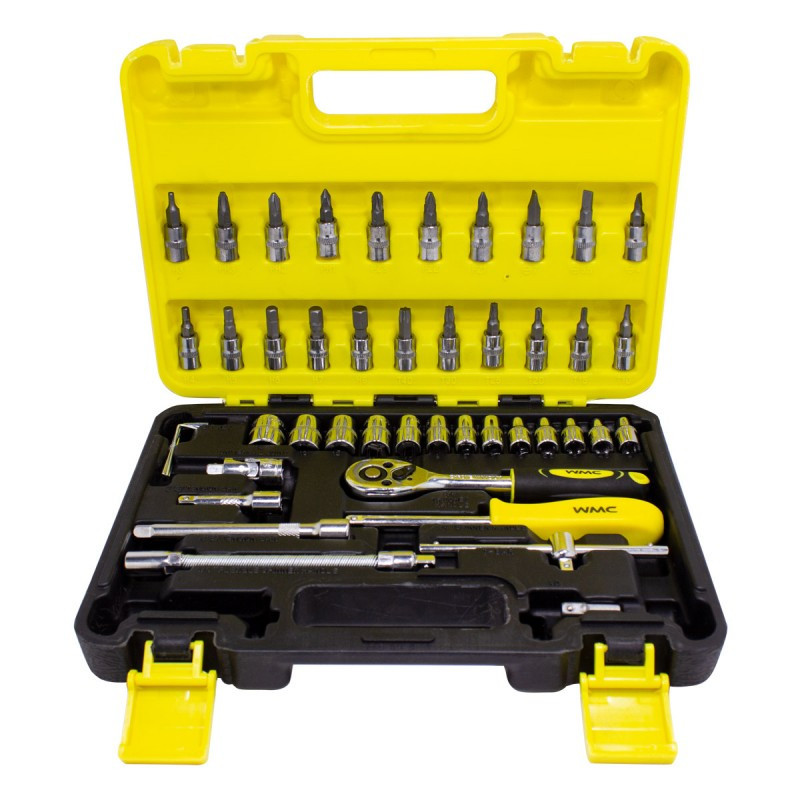 Набір інструментів 46 предметов 1/4'' (6гр.) WMC TOOLS WT-2462-5 EURO Одеса - фото 1