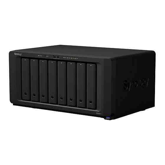 Система зберігання даних SYNOLOGY DS1821+ з 8 відсіками для дисків, 4GB RAM, настільне виконання Київ