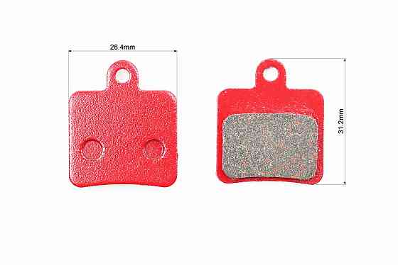 Гальмівні колодки Disk-brake (Hope Mini, GIANT DA3,DA5), червоні YL-1031 Киев