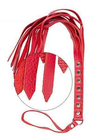 Флогер S&M Fancy Leather Floger, Red Sex Aura Київ