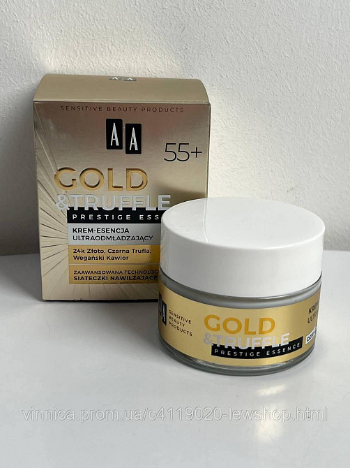 Крем эссенция для лица PL COSMETIC AA Gold & Truffle Prestige 55+ 50 мл Черновцы - изображение 2