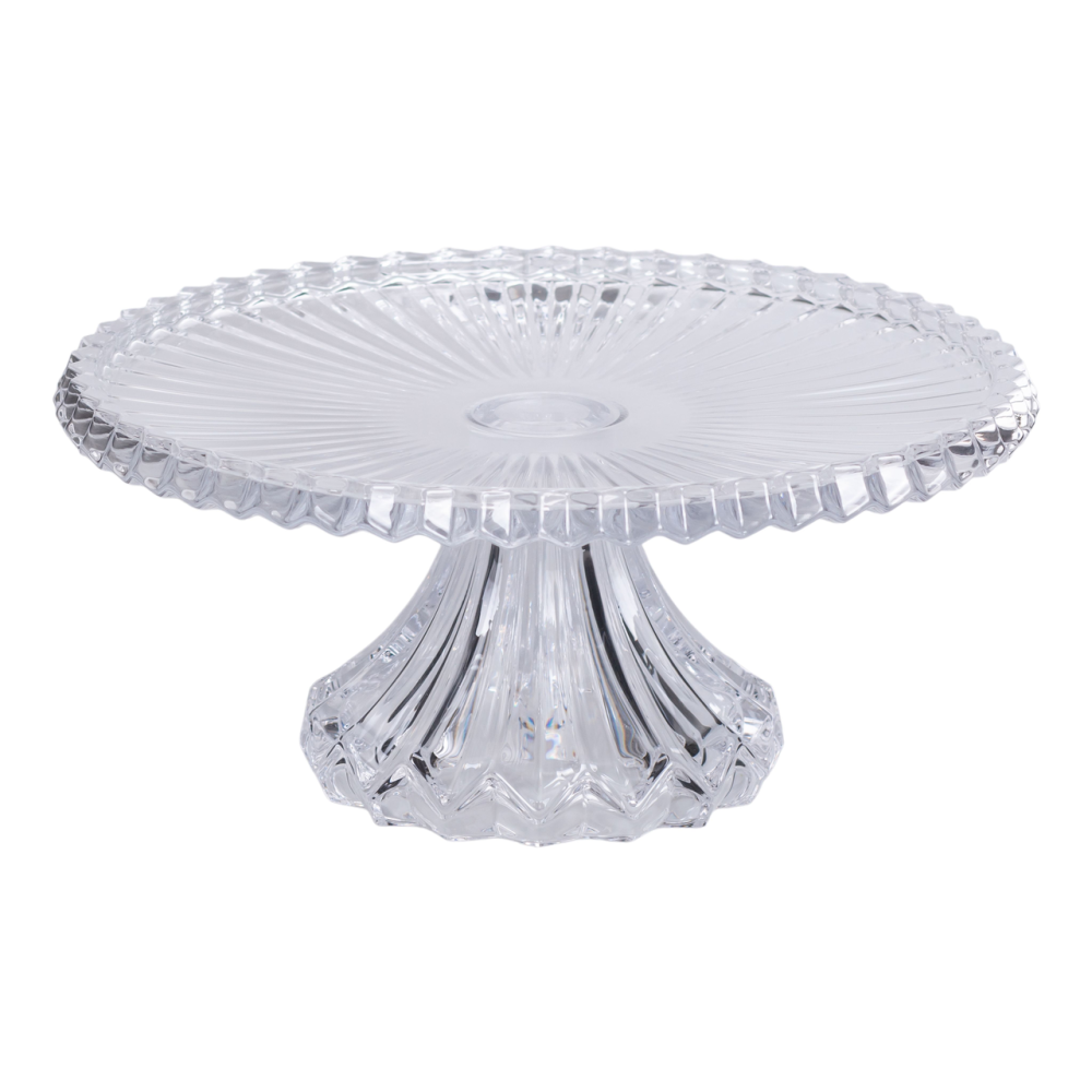 Скляна тортниця на ніжці 25 см Київ - фото 1