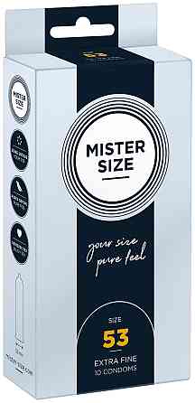 Презервативы Mister Size 53 mm (10 шт) Sex Aura Киев