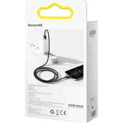 Дата кабель USB 2.0 AM to Micro 5P 2.0m Superior Fast Charging 2A black Baseus (CAMYS-A01) Винница