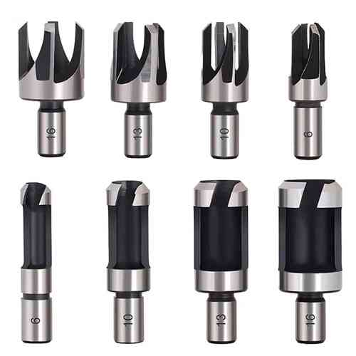 Набір пробкових фрез по дереву 8шт 6/10/13/16мм, циліндричні Вінниця