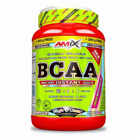 Амінокислоти Amix Nutrition BCAA Micro Instant Juice 800 г +200 г Free, Pineapple Луцьк