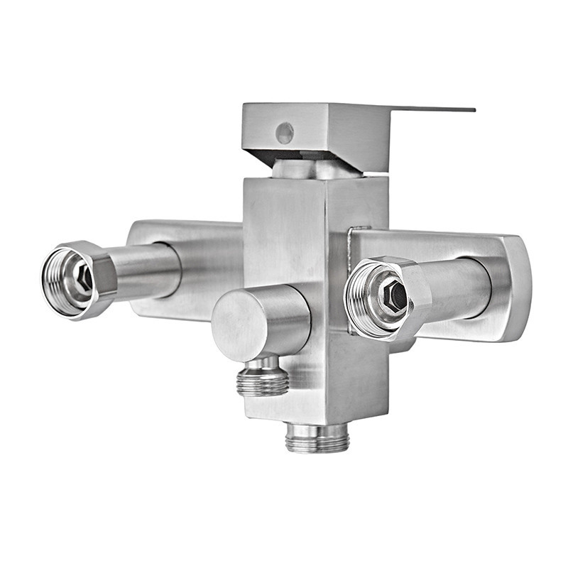 Змішувач для ванни Armata Kub-006 Euro з нержавіючої сталі CH6492 Харків - фото 2