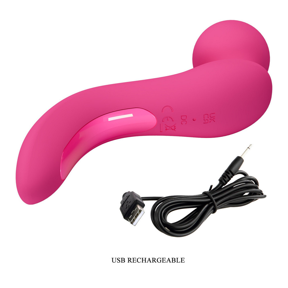 Вибромассажер LOIS, 10 vibration functions, Silicone ABS, USB rechargeable Sex Aura Киев - изображение 3