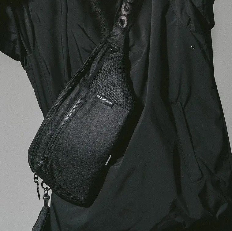 Мужская бананка с отделениями, Сумка бананка черная, Сумка ремень на пояс мужская PN-71 Ивано-Франковск - изображение 9