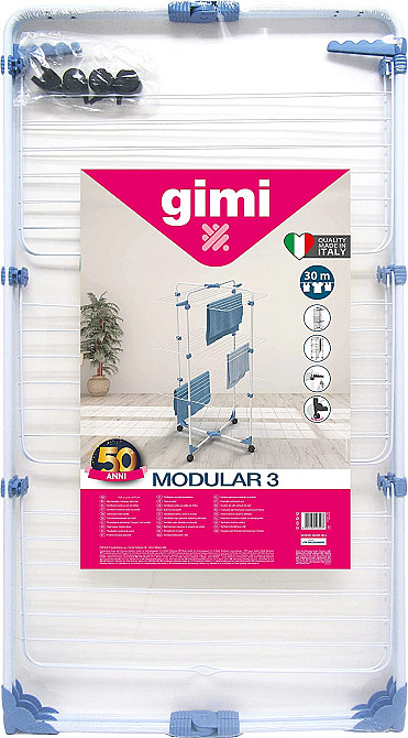 Сушилка для белья напольная Gimi Modular 3 Lux (154894) Київ - фото 2