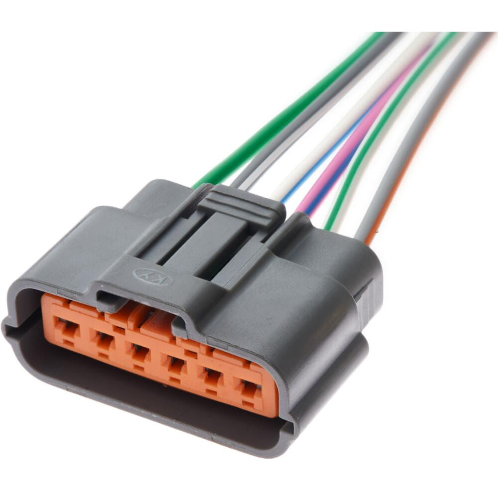 Разъем коннектор с проводом, 6-кон., Педаль Аксселератора, 6195-0035, SUMITOMO Япония Много Mazda Киев - изображение 1