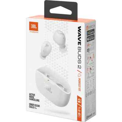 Навушники JBL Wave Buds 2 White (JBLWBUDS2WHT) Вінниця