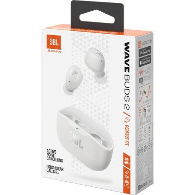 Навушники JBL Wave Buds 2 White (JBLWBUDS2WHT) Вінниця - фото 3
