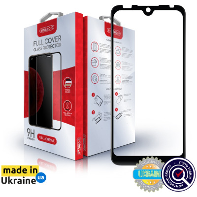Стекло защитное Intaleo Full Glue Tecno Pop 5 Go Black (1283126573378) Винница - изображение 1