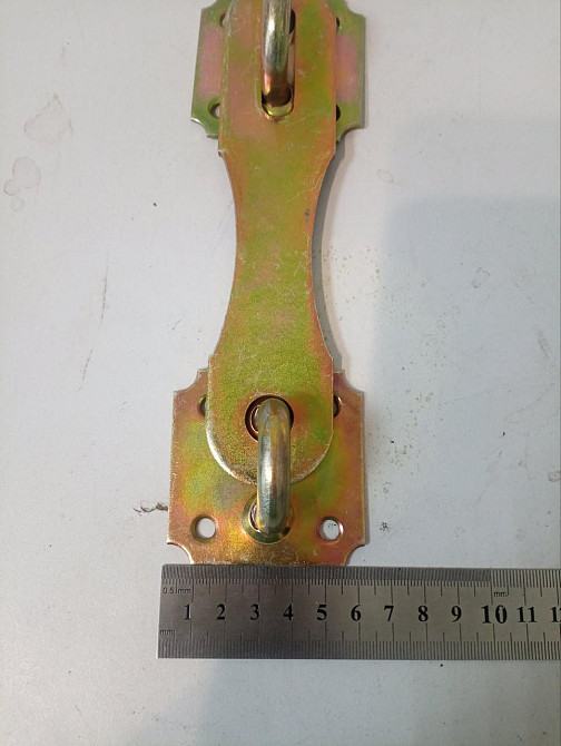 Скоба-скобель колодки  45х230мм, оцинк жовтий "P-o" Київ - фото 2