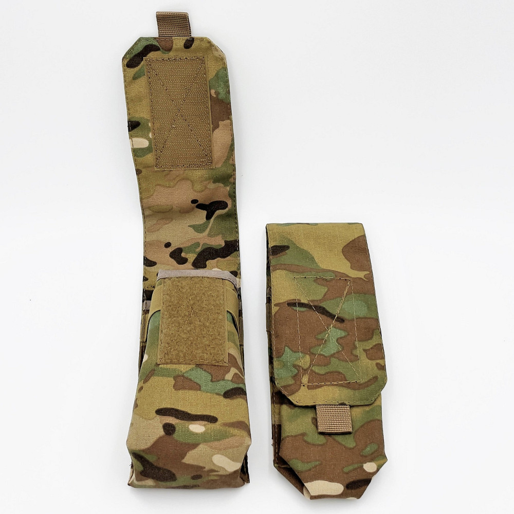 Підсумок на два магазини АК-2 Мультикам Cordura 500 D (coyote) Molle закритий Запоріжжя - фото 2