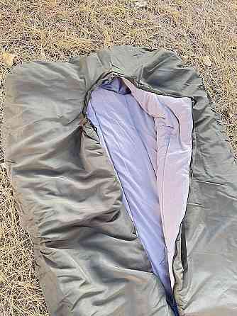 Зимовий спальний мішок на флісі до -35С (Оливковий) Вінниця