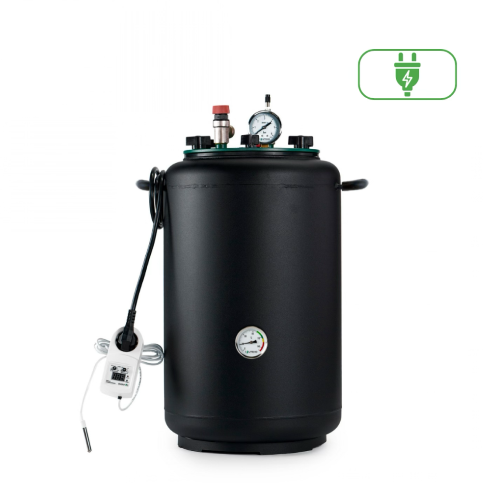 Автоклав бытовой УТех-24 electro, универсальный на 24 банки, электрический стальной домашний Киев - изображение 11