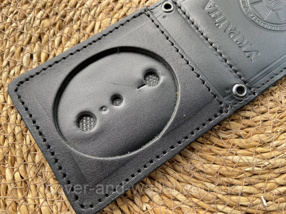 Обкладинка на посвідчення "Національна гвардія Україна" під жетон з відділенням для карток (на книжку) Київ - фото 10