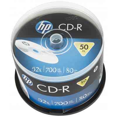 Диск CD HP CD-R 700MB 52X 50шт Spindle (69307/CRE00017-3) Винница