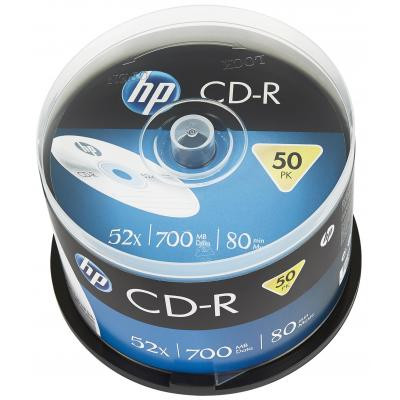 Диск CD HP CD-R 700MB 52X 50шт Spindle (69307/CRE00017-3) Винница - изображение 1