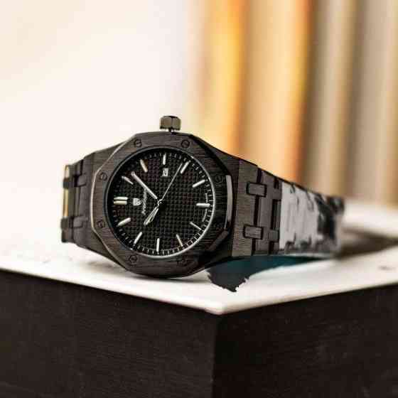 Чоловічий наручний годинник Poedagar Morion (Чорний) Вінниця