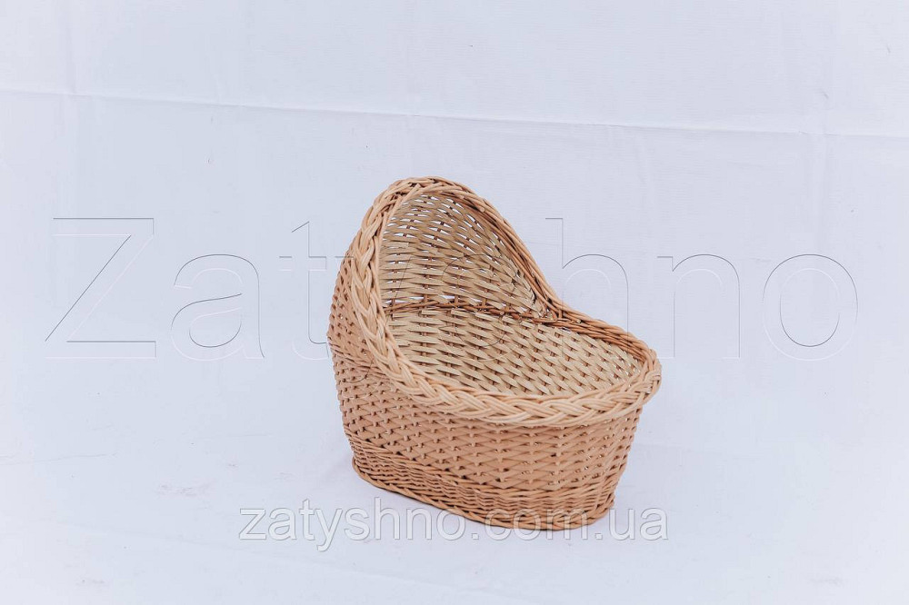 Люлька плетена | колиска із лози | колиска плетена для дітей Київ - фото 1