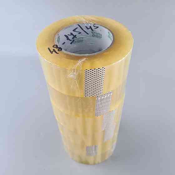 Скотч упаковочный прозрачный 45мк 48мм 175метров 