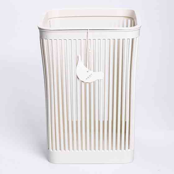 Корзина для сміття офісна бежевого кольору 8 л Київ