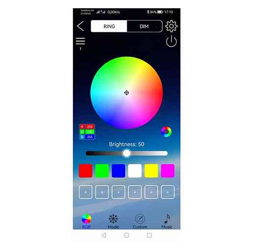 Стрічка світлодіодна LED RGB 108, 2 м Вінниця