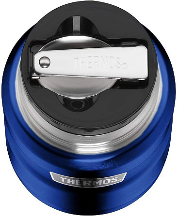 Термос для еды с ложкой 0.47 литра Thermos King Food Flask (173026) Нержавеющая сталь Нововолынск - изображение 5