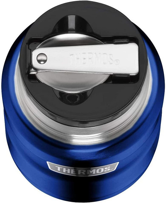 Термос для еды с ложкой 0.47 литра Thermos King Food Flask (173026) Нержавеющая сталь Нововолынск - изображение 5