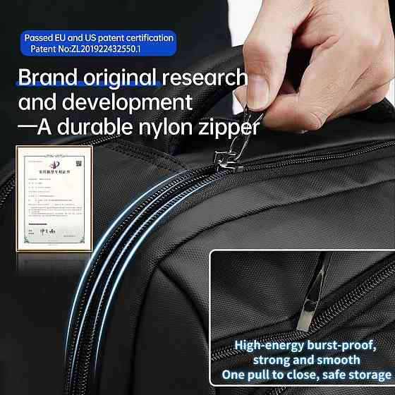 Рюкзак Tigernu T-B9600 15.6" Grey (T-B9600GR) Киев