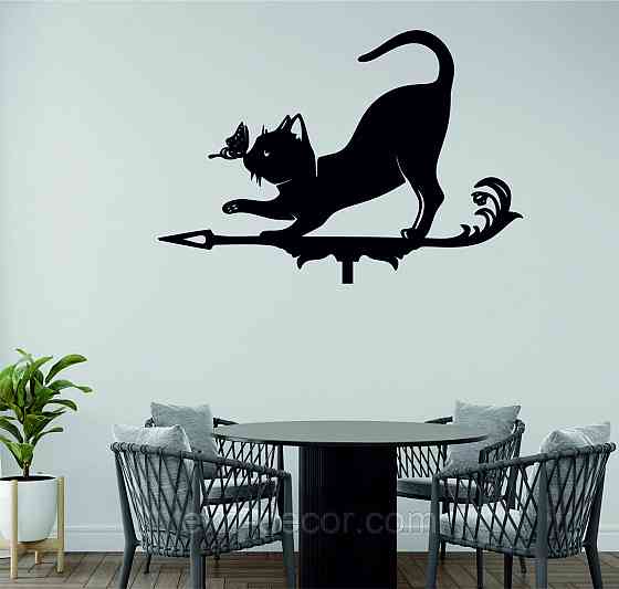 Декоративне настінне Панно «Кіт»  Декор на стіну Київ