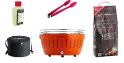 Гриль Zestaw startowy LotusGrill XL mandarynkowy pomarańczowy ze złączem USB 5 szt Киев - изображение 1