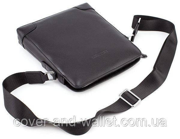 Стильная мужская кожаная сумка планшетка на молнии Marco Coverna MC 6954-1 Киев - изображение 2